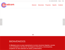 Tablet Screenshot of e-nsi.com